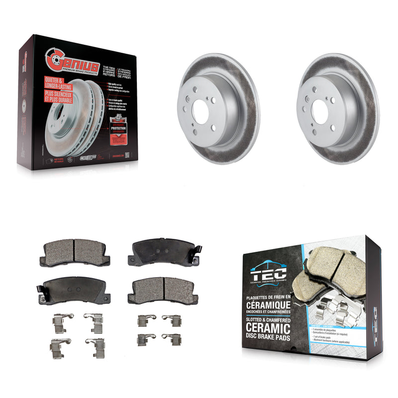 Transit Auto KGT-101452 Disc Brake Kit for 1999-2003 Lexus RX300 - Rear