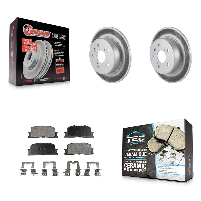 Transit Auto KGT-101453 Disc Brake Kit for 2001-2003 Toyota Highlander - Rear