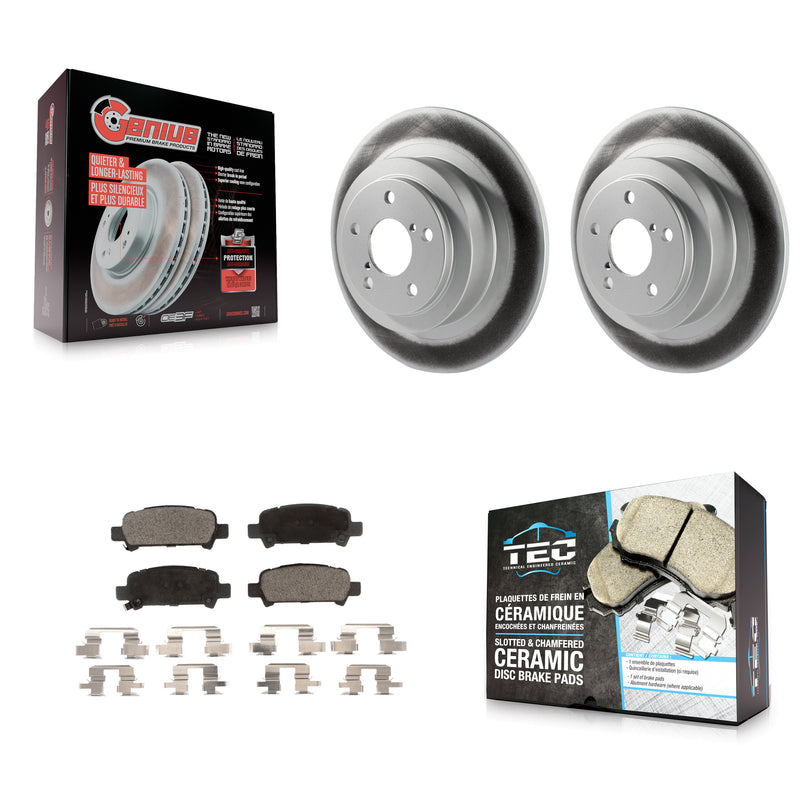 Transit Auto KGT-101458 Disc Brake Kit for 2000-2006 Subaru Baja, Subaru Legacy, Subaru Outback - Rear