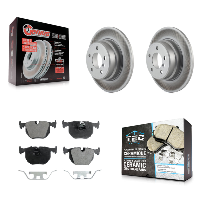 Transit Auto KGT-101460 Disc Brake Kit for 2000-2006 BMW X5 - Rear