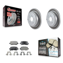 Transit Auto KGT-101461 Disc Brake Kit for 2001-2008 Honda Pilot, Acura MDX - Rear