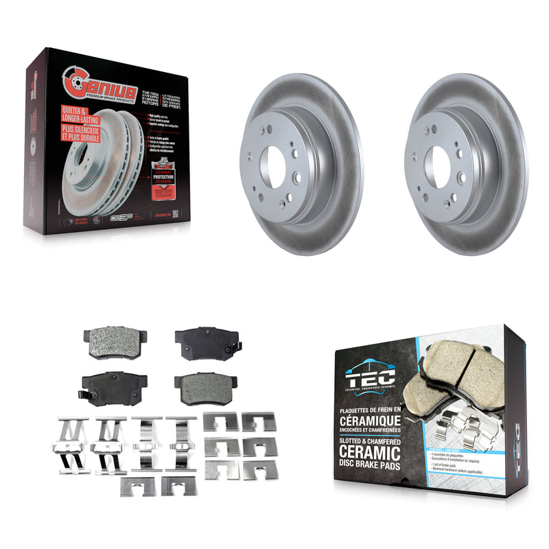 Transit Auto KGT-101465 Disc Brake Kit for 2002-2004 Honda CR-V - Rear