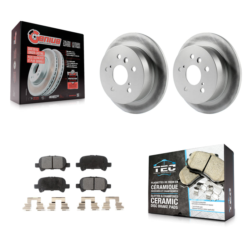 Transit Auto KGT-101466 Disc Brake Kit for 2002-2008 Toyota Avalon, Toyota Solara, Toyota Camry - Rear