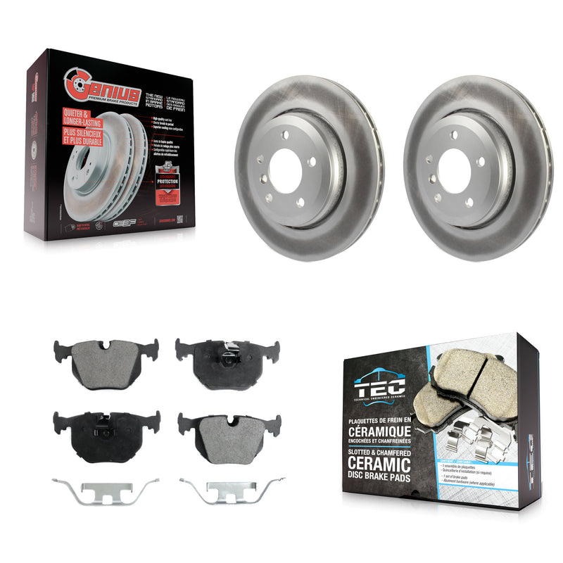 Transit Auto KGT-101476 Disc Brake Kit for 2001-2006 BMW 330Ci, BMW 330i, BMW 330xi - Rear