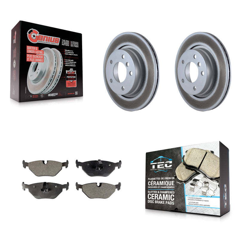 Transit Auto KGT-101477 Disc Brake Kit for 1996-2006 BMW 325Ci, BMW 325i and More - Rear
