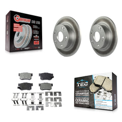 Transit Auto KGT-101478 Disc Brake Kit for 2003-2008 Honda Accord, Acura TSX - Rear