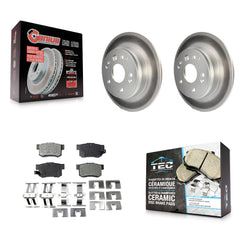 Transit Auto KGT-101479 Disc Brake Kit for 1999-2011 Honda Element, Acura TL - Rear