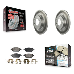 Transit Auto KGT-101482 Disc Brake Kit for 2006-2013 Mazda 6, Lincoln MKZ and More - Rear