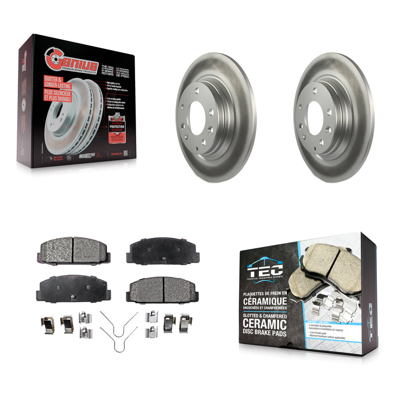Transit Auto KGT-101483 Disc Brake Kit for 2003-2005 Mazda 6, Mazda Protege - Rear