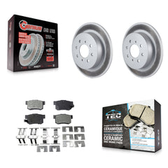 Transit Auto KGT-101484 Disc Brake Kit for 2001-2005 Honda Civic, Acura EL - Rear