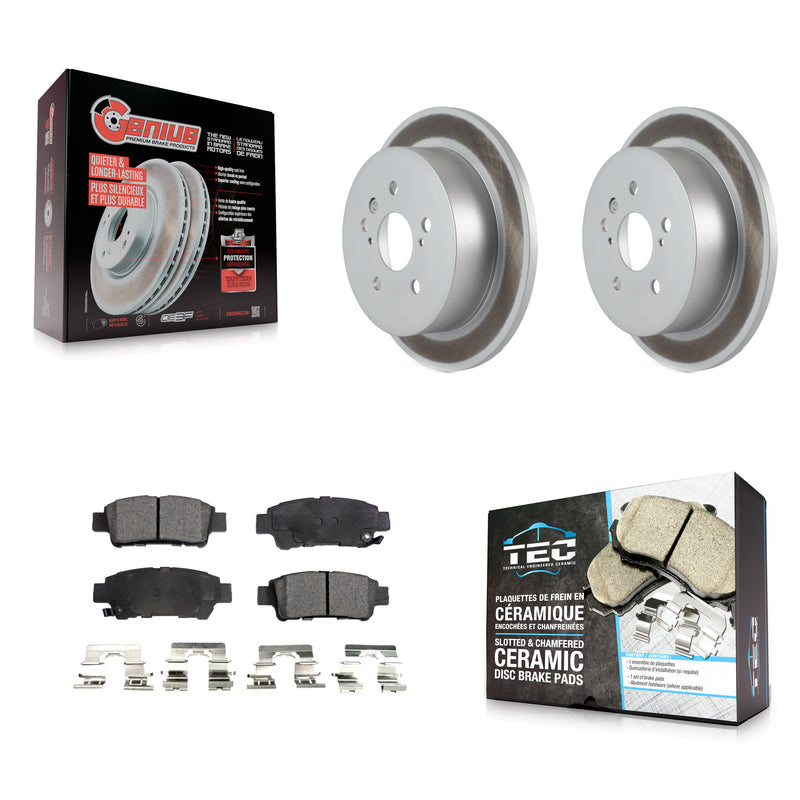 Transit Auto KGT-101491 Disc Brake Kit for 2004-2010 Toyota Sienna - Rear