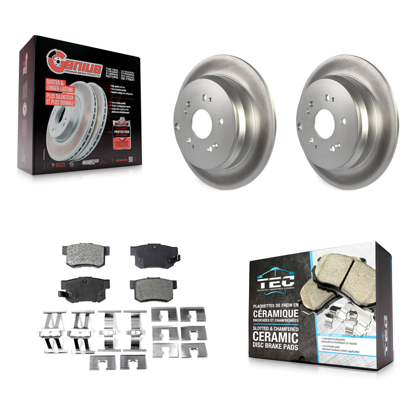 Transit Auto KGT-101502 Disc Brake Kit for 2007-2012 Acura RDX - Rear