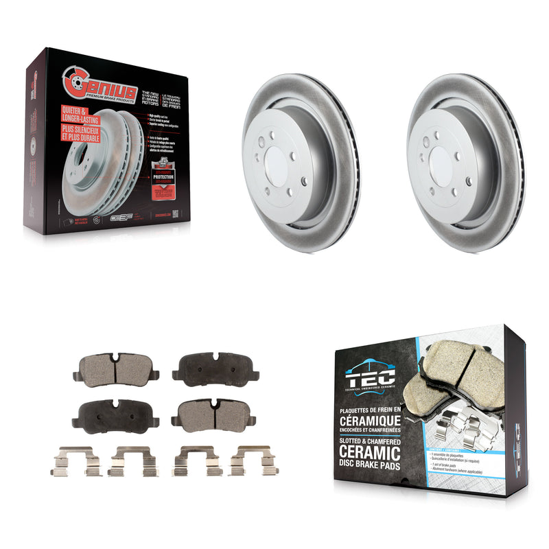 Transit Auto KGT-101511 Disc Brake Kit for 2005-2016 Land Rover LR4, Land Rover Range Rover Sport, Land Rover LR3 - Rear