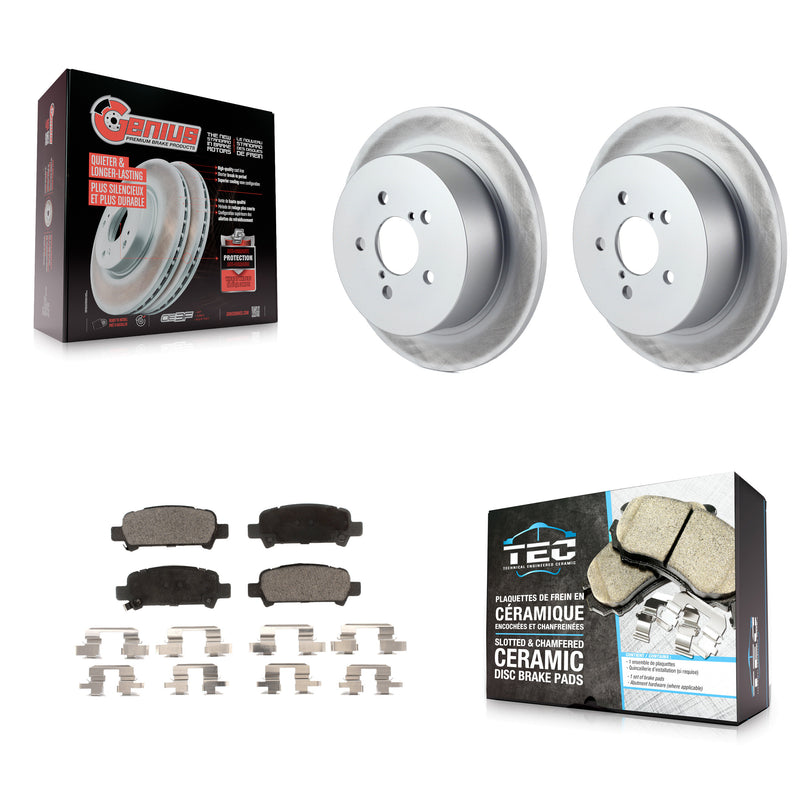 Transit Auto KGT-101516 Disc Brake Kit for 2008-2009 Subaru Legacy - Rear