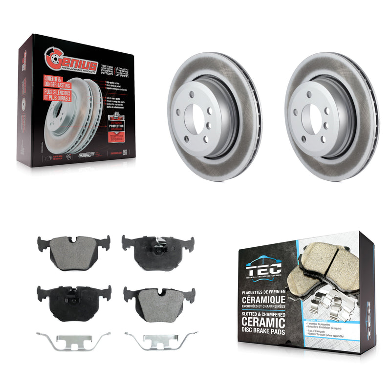 Transit Auto KGT-101522 Disc Brake Kit for 2004-2010 BMW X3 - Rear