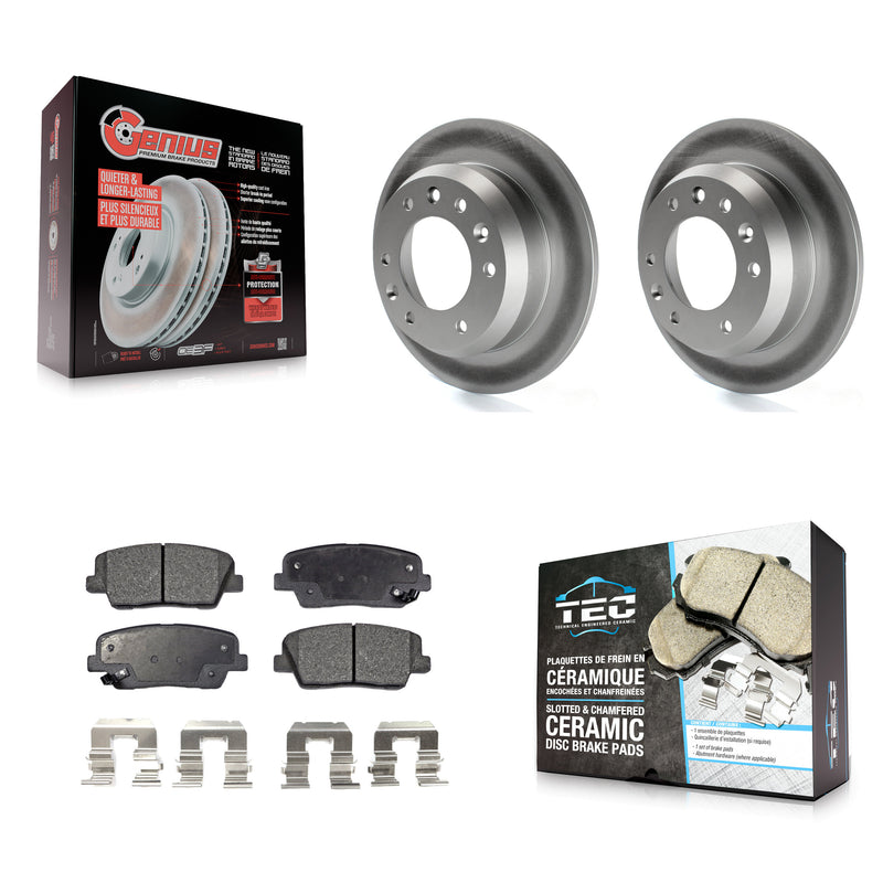 Transit Auto KGT-101536 Disc Brake Kit for 2006-2014 Kia Sedona, Hyundai Entourage - Rear
