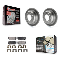 Transit Auto KGT-101537 Disc Brake Kit for 2006-2007 Hyundai Entourage, Kia Sedona - Rear