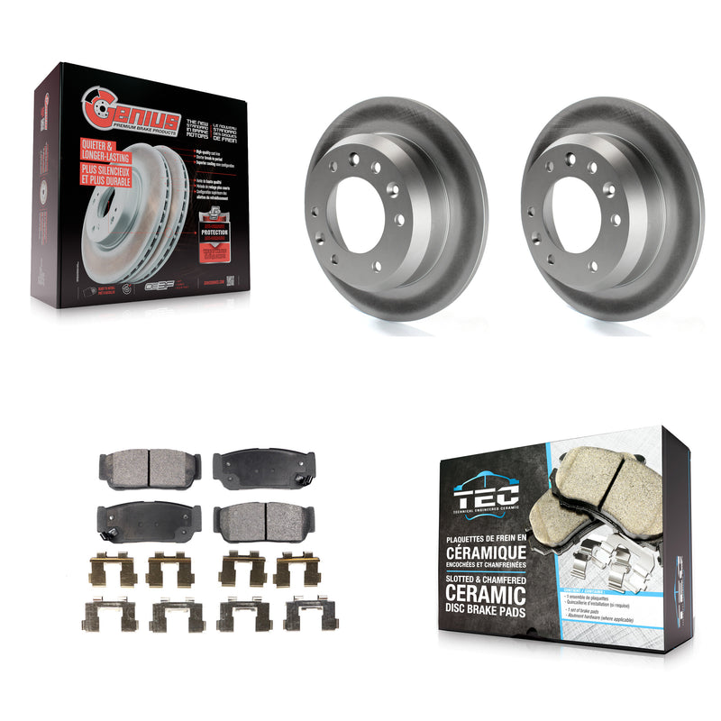 Transit Auto KGT-101537 Disc Brake Kit for 2006-2007 Hyundai Entourage, Kia Sedona - Rear
