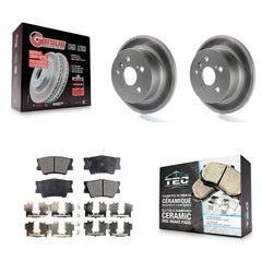 Transit Auto KGT-101538 Disc Brake Kit for 2007-2012 Toyota Avalon, Lexus ES350, Toyota Camry - Rear