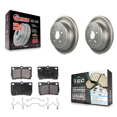 Transit Auto KGT-101546 Disc Brake Kit for 2006-2013 Lexus IS350, Lexus IS250 and More - Rear