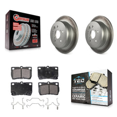 Transit Auto KGT-101548 Disc Brake Kit for 2006-2013 Lexus IS250 - Rear