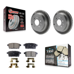 Transit Auto KGT-101557 Disc Brake Kit for 2007-2012 Ford Edge, Lincoln MKX, Mazda CX-7 - Rear