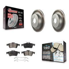 Transit Auto KGT-101559 Disc Brake Kit for 2004-2013 Volvo C30, Volvo C70 and More - Rear
