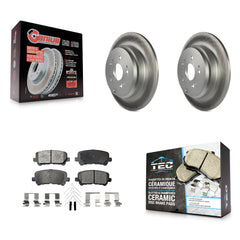 Transit Auto KGT-101560 Disc Brake Kit for 2007-2017 Honda Odyssey, Acura ZDX and More - Rear