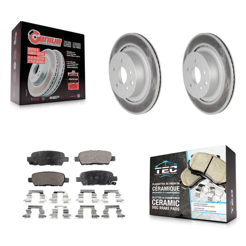 Transit Auto KGT-101561 Disc Brake Kit for 2007-2015 INFINITI Q60, INFINITI G35 - Rear