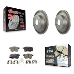 Transit Auto KGT-101562 Disc Brake Kit for 2008-2017 Honda Accord, Acura TSX - Rear