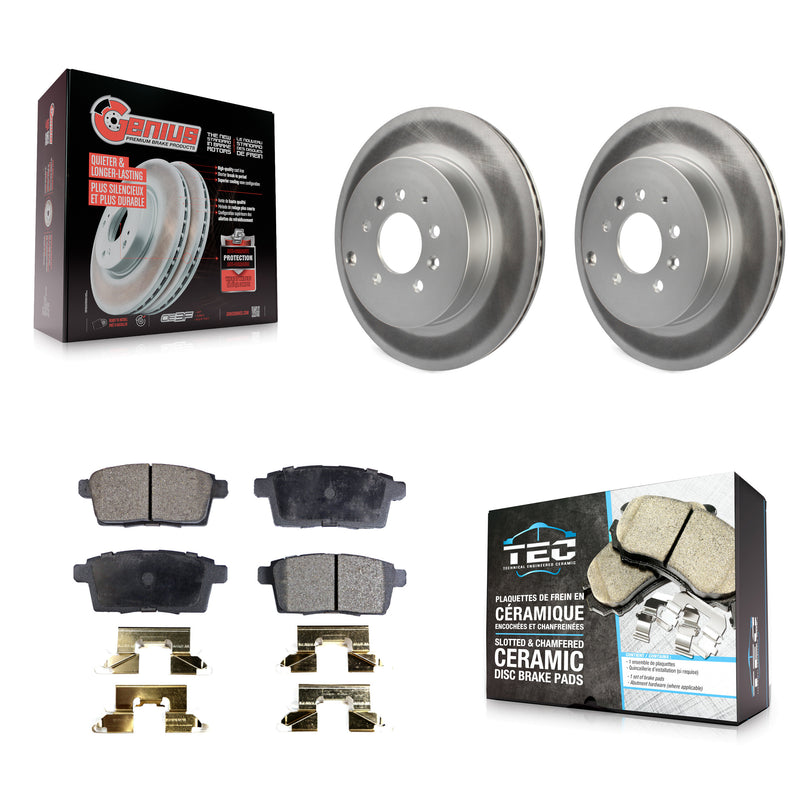Transit Auto KGT-101564 Disc Brake Kit for 2007-2015 Mazda CX-9 - Rear