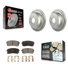Transit Auto KGT-101570 Disc Brake Kit for 2007-2012 Hyundai Veracruz - Rear