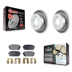 Transit Auto KGT-101571 Disc Brake Kit for 2007-2012 Kia Rondo - Rear