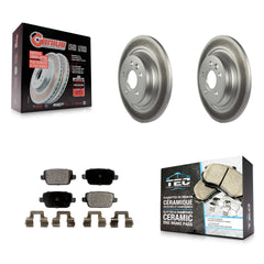 Transit Auto KGT-101574 Disc Brake Kit for 2008-2011 Volvo S80 - Rear