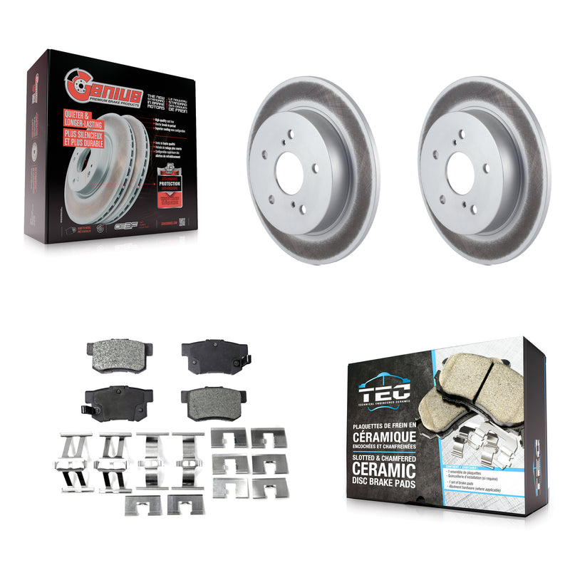 Transit Auto KGT-101576 Disc Brake Kit for 2007-2013 Suzuki SX4 Crossover, Suzuki SX4 - Rear