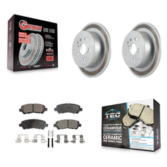 Transit Auto KGT-101577 Disc Brake Kit for 2008-2013 Toyota Highlander - Rear