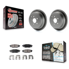Transit Auto KGT-101581 Disc Brake Kit for 2008-2016 Scion FR-S, Subaru Impreza and More - Rear