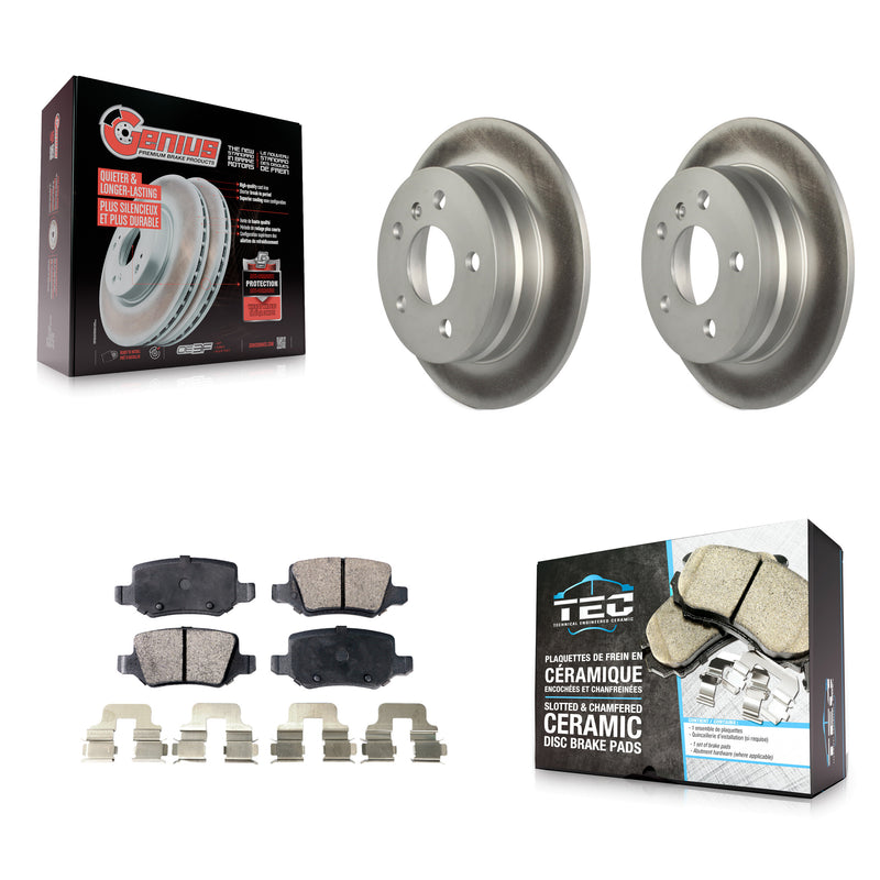Transit Auto KGT-101586 Disc Brake Kit for 2006-2011 Mercedes-Benz B200 - Rear