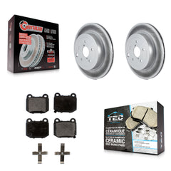 Transit Auto KGT-101587 Disc Brake Kit for 2008-2017 Subaru WRX STI, Subaru Impreza - Rear