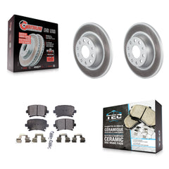 Transit Auto KGT-101588 Disc Brake Kit for 2005-2010 Volkswagen GTI, Audi A3 and More - Rear
