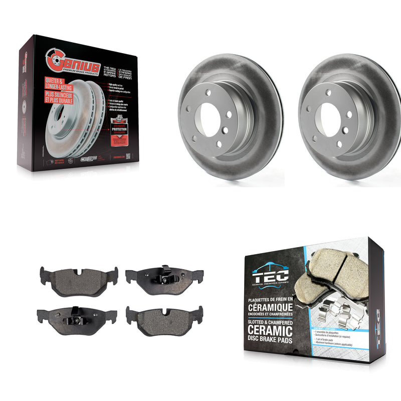Transit Auto KGT-101589 Disc Brake Kit for 2008-2013 BMW 128i - Rear