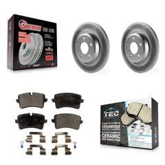 Transit Auto KGT-101591 Disc Brake Kit for 2012-2013 Audi A6, Audi A6 Quattro, Audi A7 Quattro - Rear
