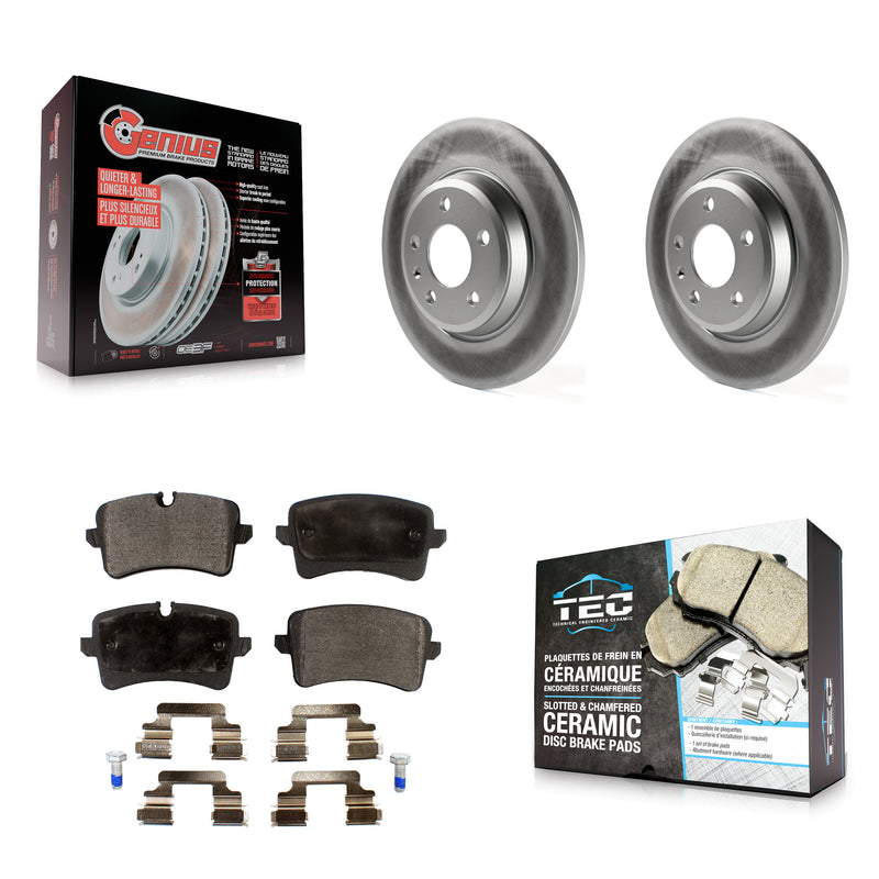 Transit Auto KGT-101591 Disc Brake Kit for 2012-2013 Audi A6, Audi A6 Quattro, Audi A7 Quattro - Rear