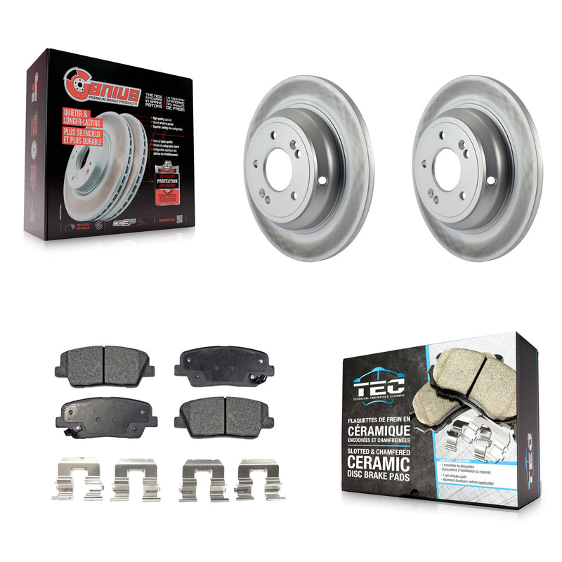 Transit Auto KGT-101592 Disc Brake Kit for 2009-2010 Hyundai Genesis - Rear