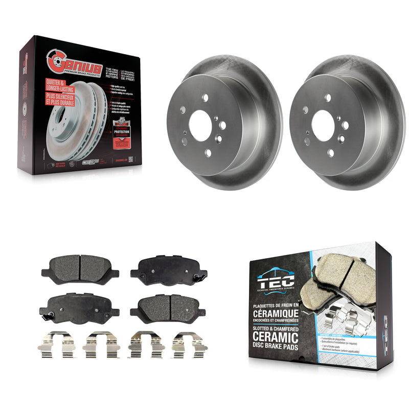 Transit Auto KGT-101595 Disc Brake Kit for 2009-2016 Toyota Venza - Rear