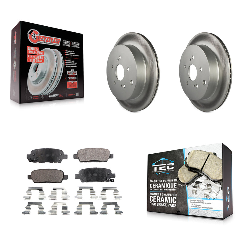 Transit Auto KGT-101598 Disc Brake Kit for 2009-2013 Suzuki Grand Vitara - Rear
