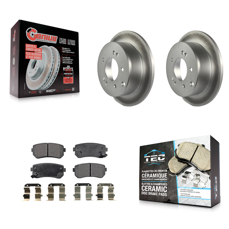Transit Auto KGT-101599 Disc Brake Kit for 2010-2013 Kia Forte5, Kia Forte, Kia Forte Koup - Rear