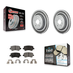 Transit Auto KGT-101604 Disc Brake Kit for 2010-2017 Volvo XC60 - Rear
