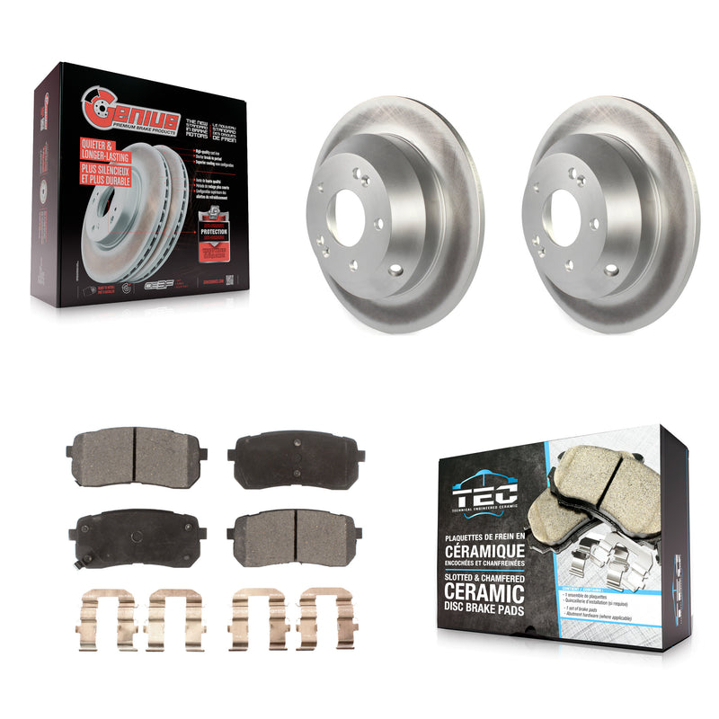 Transit Auto KGT-101607 Disc Brake Kit for 2015-2021 Kia Sedona - Rear