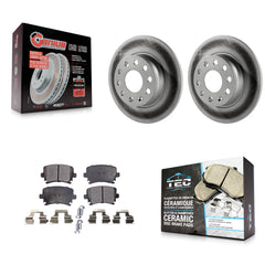 Transit Auto KGT-101611 Disc Brake Kit for 2009-2015 Volkswagen GTI, Audi A3 Quattro - Rear